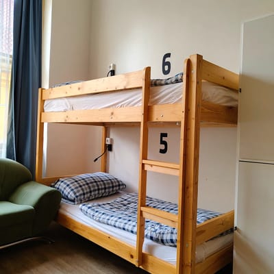 Central Hostel with Bar