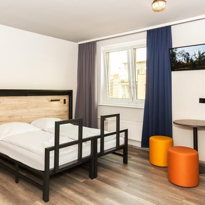 Auberge de jeunesse moderne et pratique