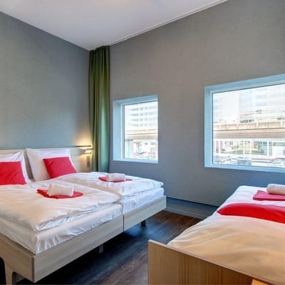 Grachten-Hotel in der Nähe vom Hauptbahnhof