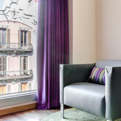 Chic luxury hotel in Barcelona