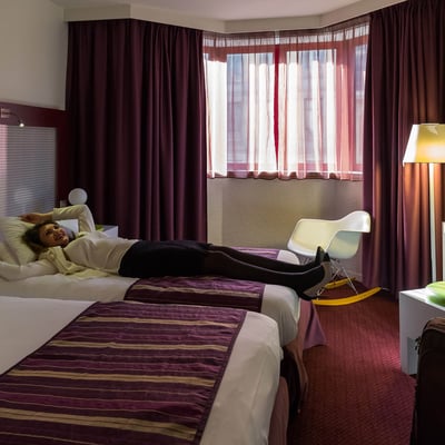 Charmigt hotell i centrum