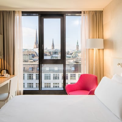 Trendy og afslappet hotel i Hamborg