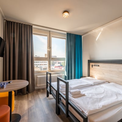 Fantastisk hostel tæt på hovedbanegården