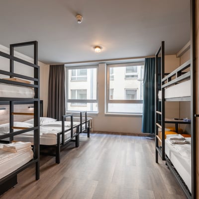 Fantastisk hostel tæt på hovedbanegården