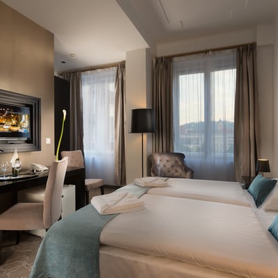 Luksuriøst hotel i centrum af Budapest