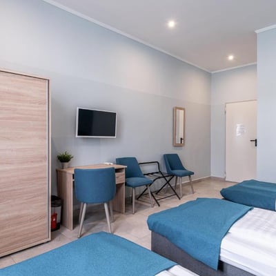 Pulserende hostel med den bedste beliggenhed