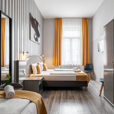 Pulserende hostel med den bedste beliggenhed