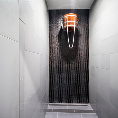 Luxury hotel with spa area