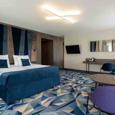Luxury hotel with spa area