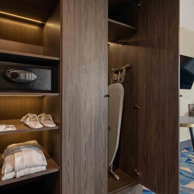 Luxury hotel with spa area
