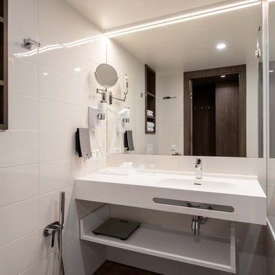 Luxury hotel with spa area