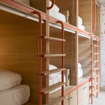 Budgetboende i Bordeaux