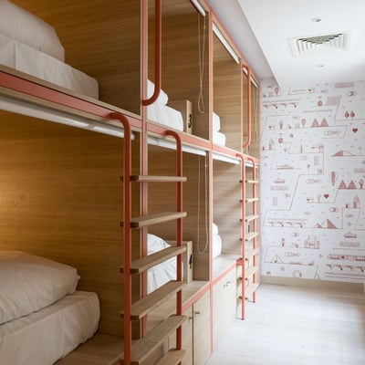 Budgetboende i Bordeaux
