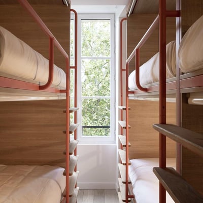 Budgetboende i Bordeaux