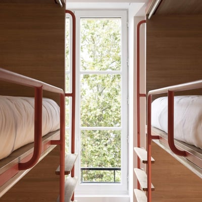 Budgetboende i Bordeaux